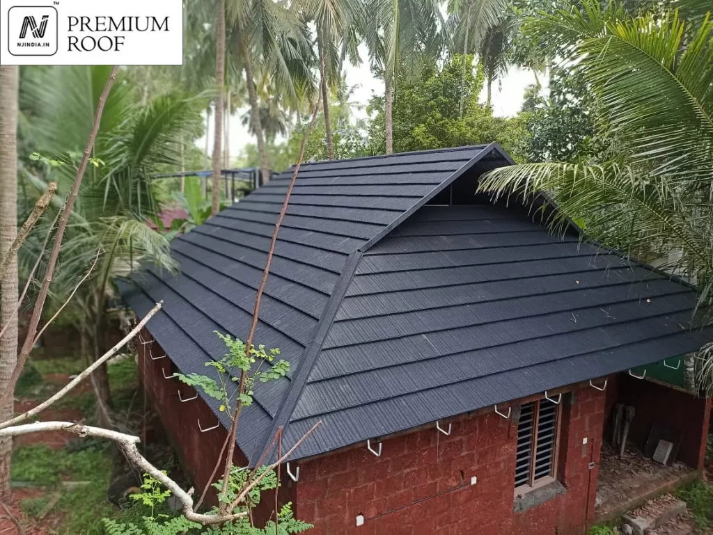 Stone coated metal roof tiles in Kasaragod